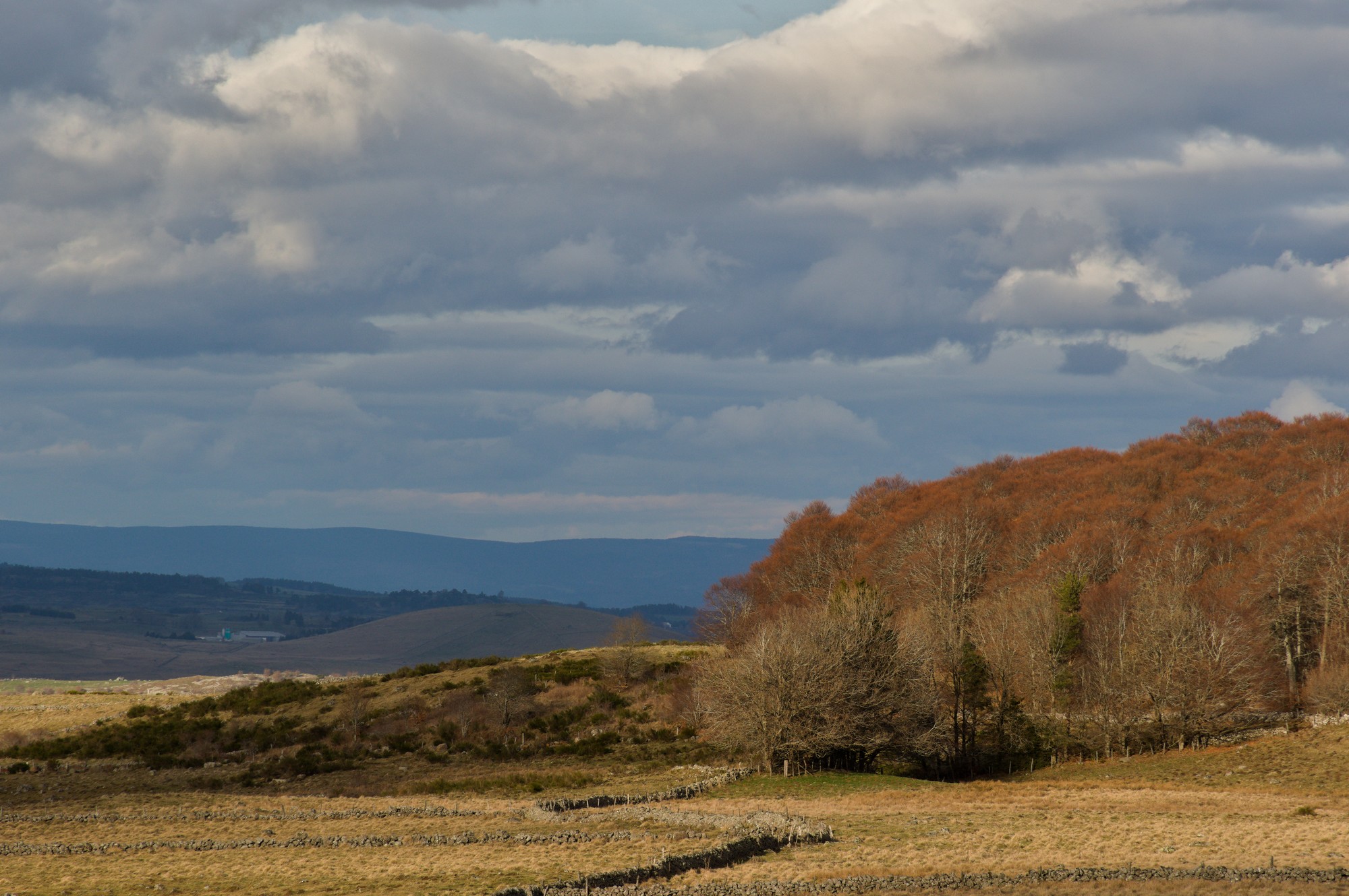 Nuages sur l'Aubrac